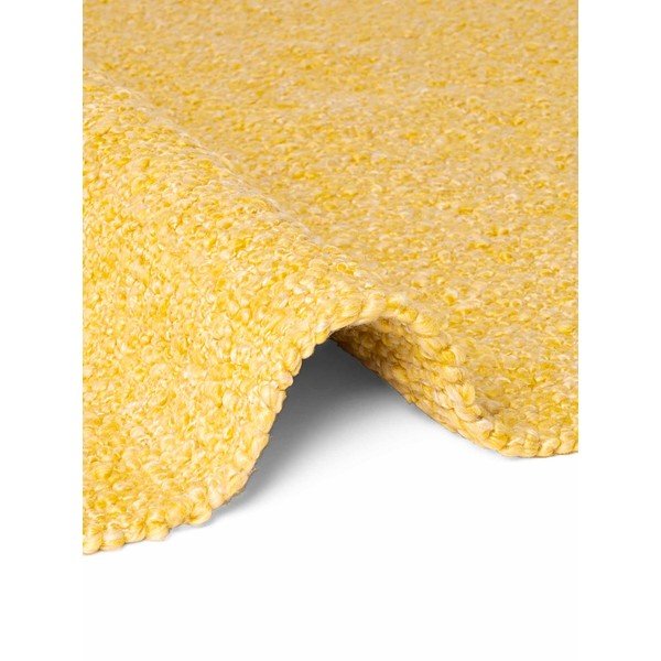 Kollane käsitsi kootud bukleekangast vaip 80x200 cm Notting Hill Portobello - Ted Baker-image-3