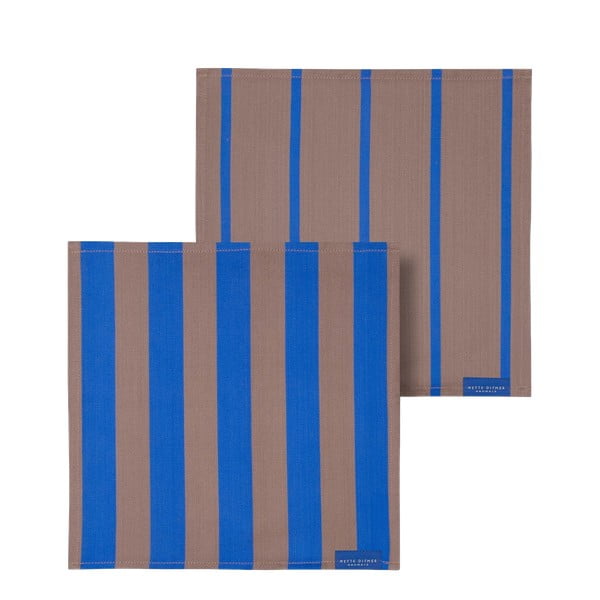 Tekstiilist salvrätikud 2 tk komplektis Stripes - Mette Ditmer Denmark