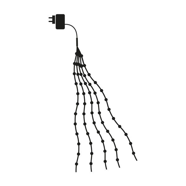 Valguskett, pirnide arv 200 tk, pikkus 500 cm Knirke - Sirius-image-3