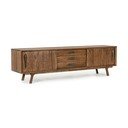 Naturaalne mangopuidust telerialus, 200x60x43 cm Sherman – Bizzotto