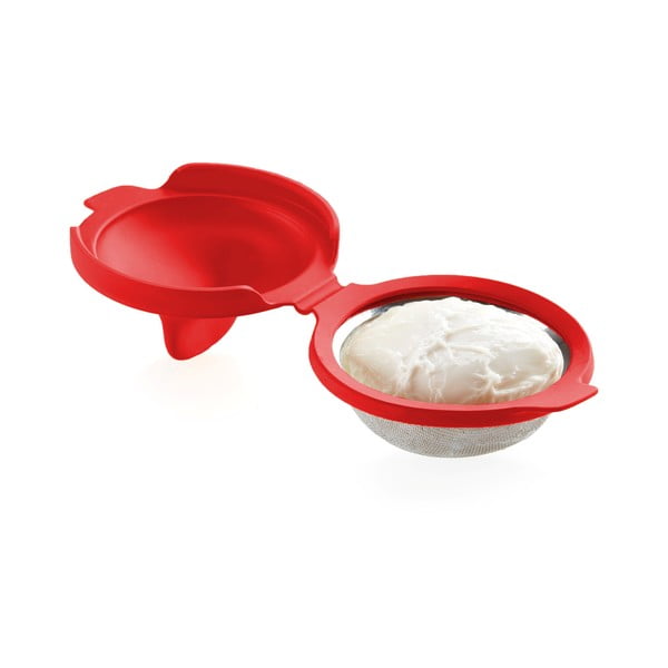 Punane silikoonist vorm kadunud muna jaoks Pouched - Lékué-image-2