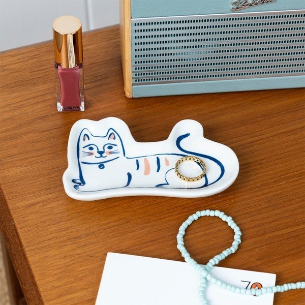 Keraamiline ehete alus Cat - Rex London-image-1