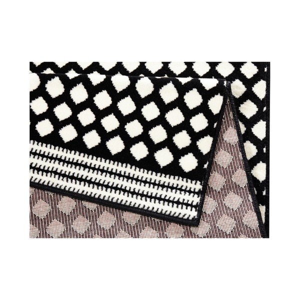 Must-valge vaip , 70 x 140 cm Spot - Zala Living-image-2