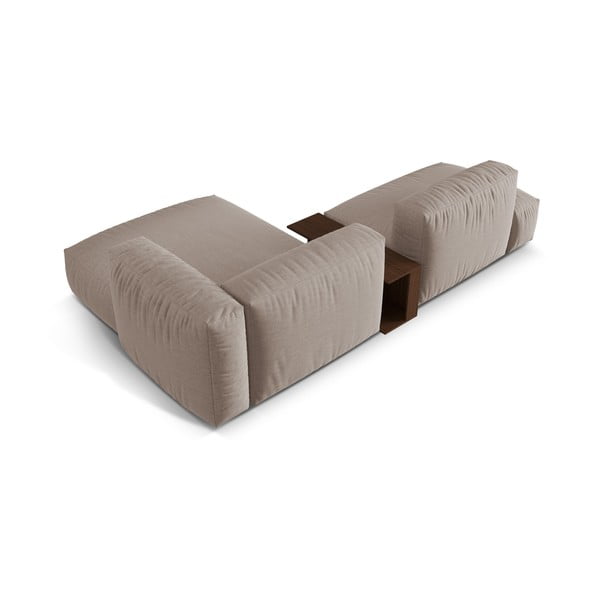 Beež modulaarne nurgadiivan (parem nurk) Martina - Micadoni Home-image-3