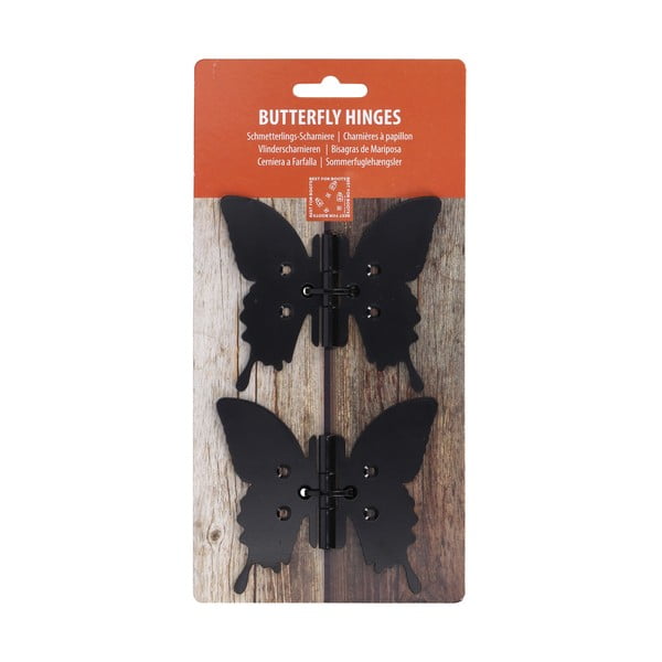 Metall uksehinged  4 tk Butterfly – Esschert Design-image-2