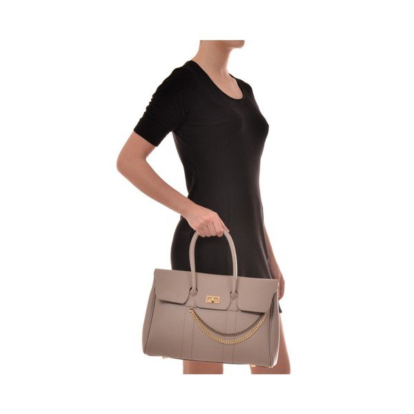 Světle hnědá kožená kabelka Mangotti Bags Felipa-image-4