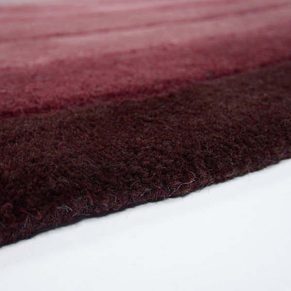 Lilla käsitsi kootud villane vaip 200x290 cm Puddle Ombre - Flair Rugs-image-3