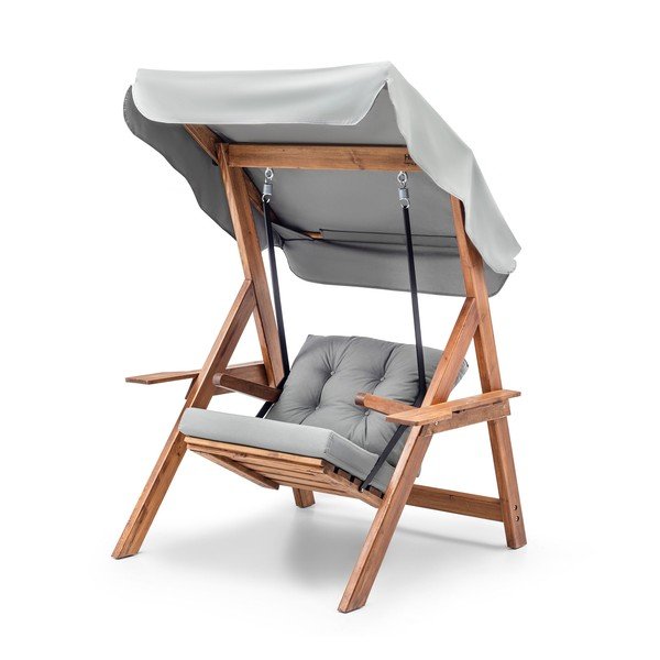 Puidust aiakiik hall-puiduvärvi Galata - Floriane Garden-image-3