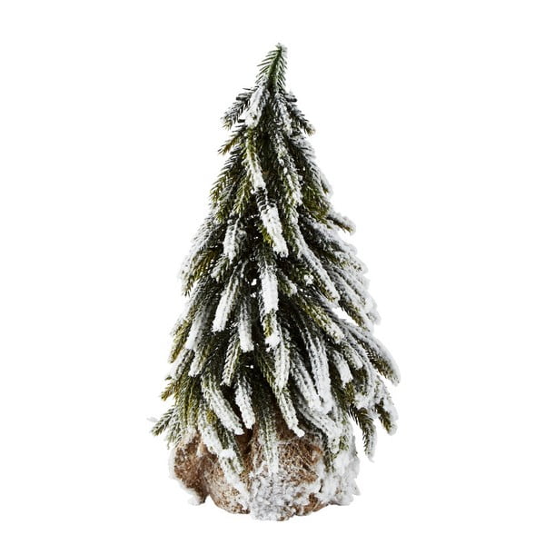 Dekorativní soška KJ Collection Snowy Tree, 27 cm