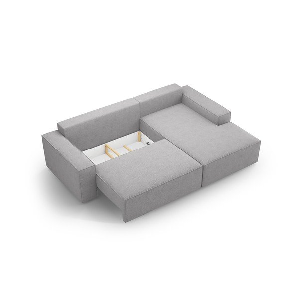 Helehall bukleekangast nurgadiivanvoodi (parem nurk) Jodie - Micadoni Home-image-4