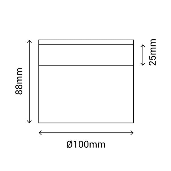 Must laevalgusti, ø 10 cm Congo - SULION-image-2