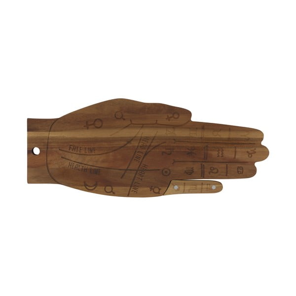 Dřevěné krájecí prkénko DOIY Tarot, 42,5 x 17,2 cm