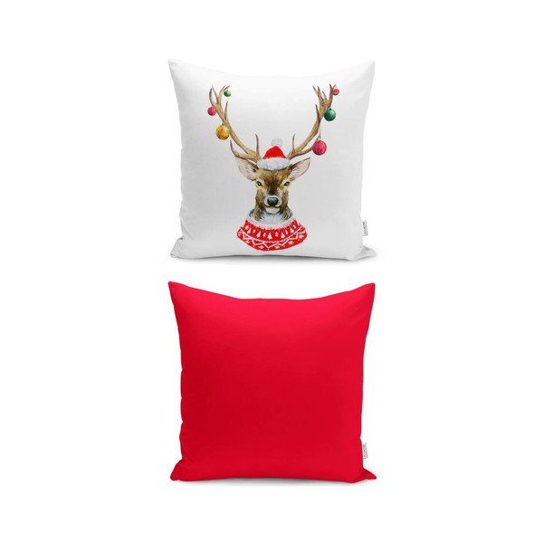 Jõuluteemaline padjapüür 43x43 cm Meryy Christmas - Mila Home