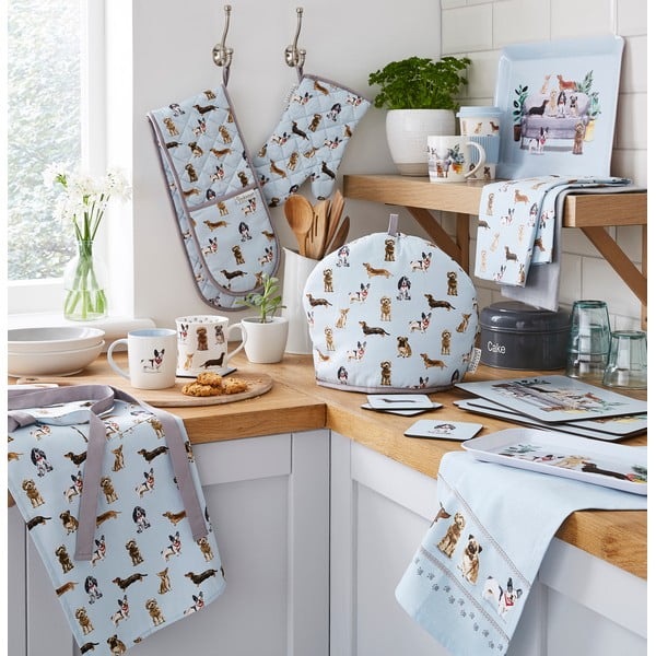 4 taldriku komplekt Curious Dogs - Cooksmart ®-image-3