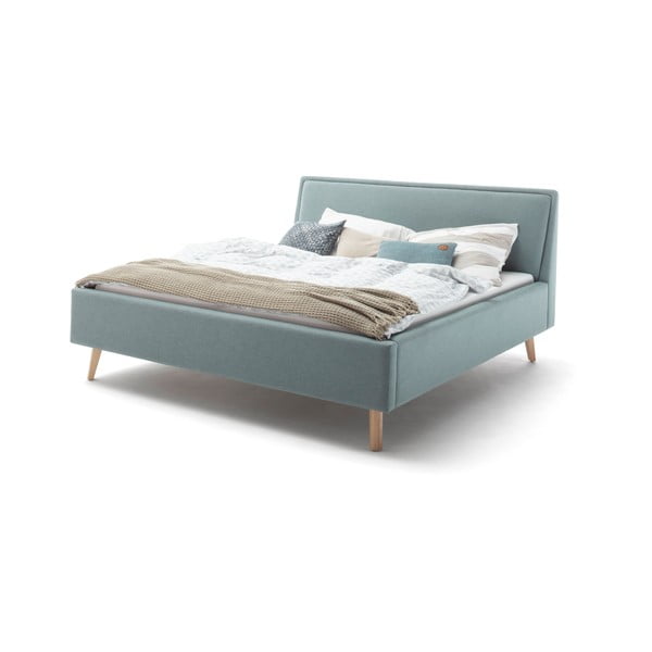 Sinine/halli värvi kaheinimesevoodi 180x200 cm Frieda - Meise Möbel-image-4