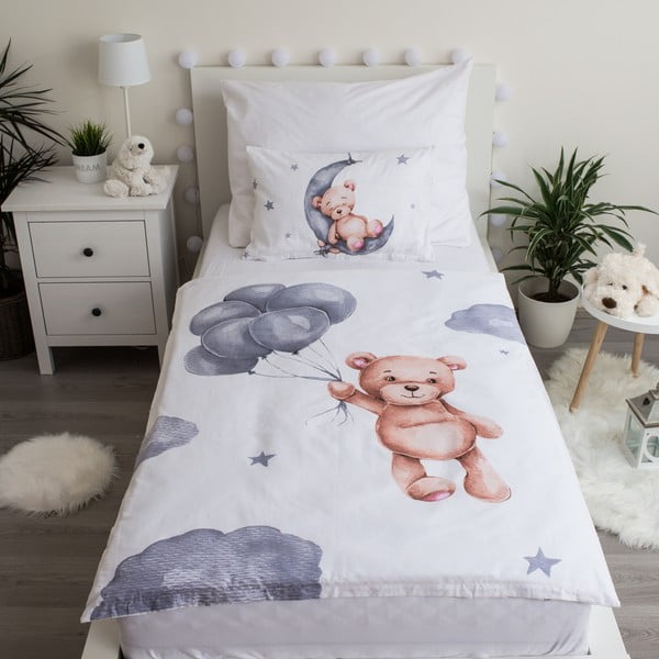 Puuvillane voodipesu 100x135 cm Teddy Bear - Jerry Fabrics-image-1