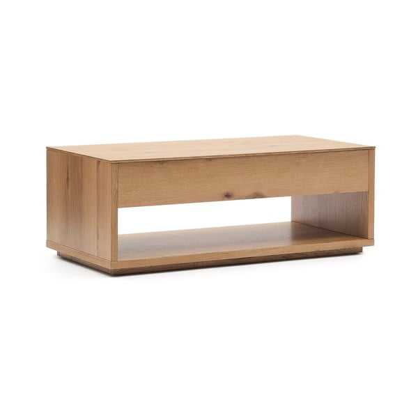 Tammespoonist diivanilaud 60x120 cm Alguema - Kave Home-image-3