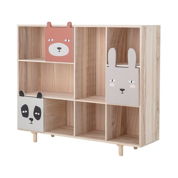 Laste täispuidust raamaturiiul pavlovnie 107x89 cm Calle - Bloomingville Mini-image-4