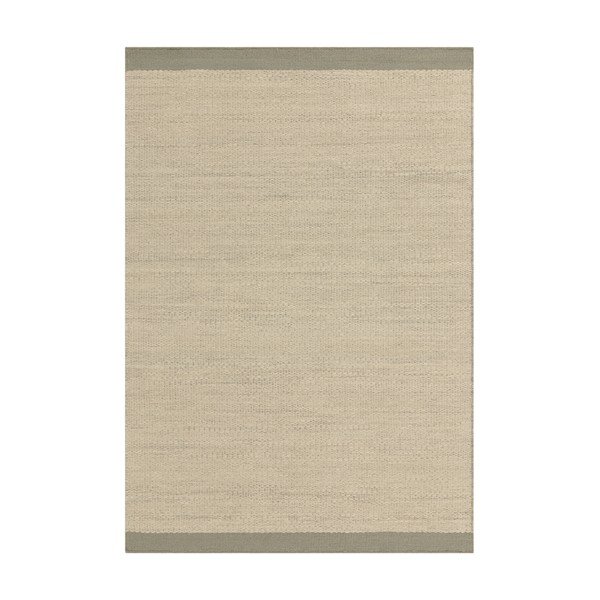 Kreem/salveiroheline käsitsi kootud villavaip 160x230 cm Lima Sage - Asiatic Carpets