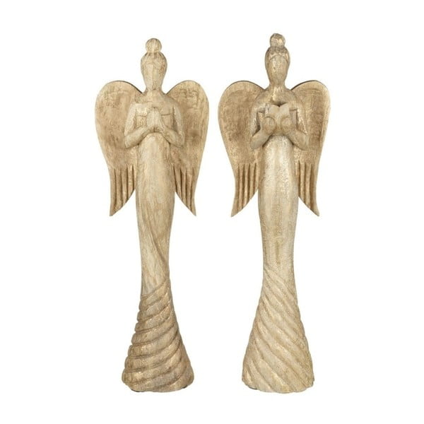 Sada 2 dekorativních sošek Parlane Angel