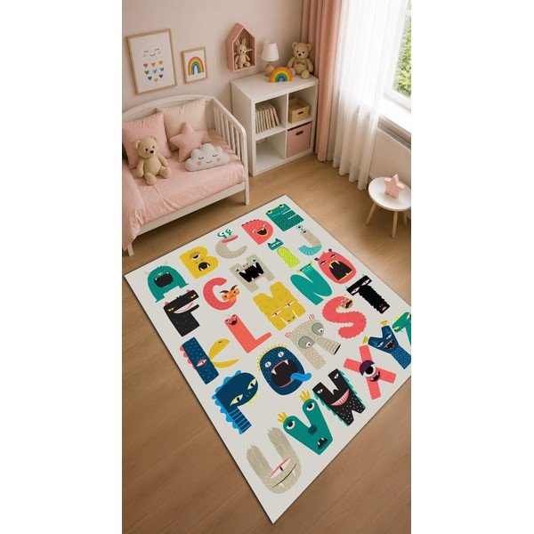 Pestav laste vaip 100x160 cm Alphabet - Mila Home-image-1