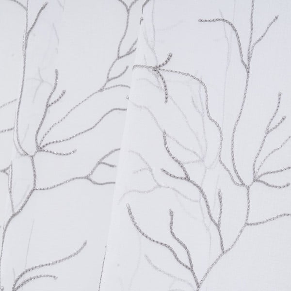 Valge-hall kardin 140x260 cm Coral - Casa Selección-image-3