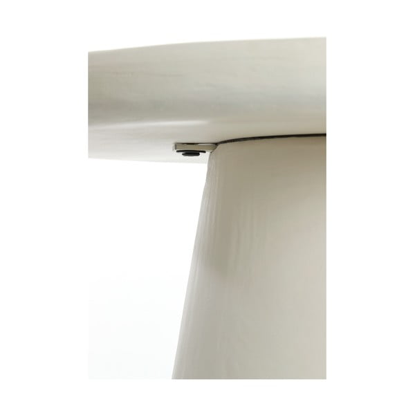 Valge ümmargune diivanilaud ø 70 cm Kulona - Light & Living-image-3