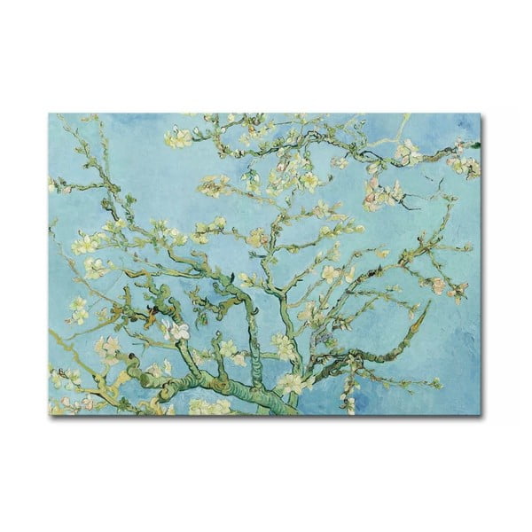 Seinareproduktsioon lõuendil Vincent Van Gogh Mandliõis, 100 x 70 cm Vincent Van Gogh - Almond Blossom - Wallity