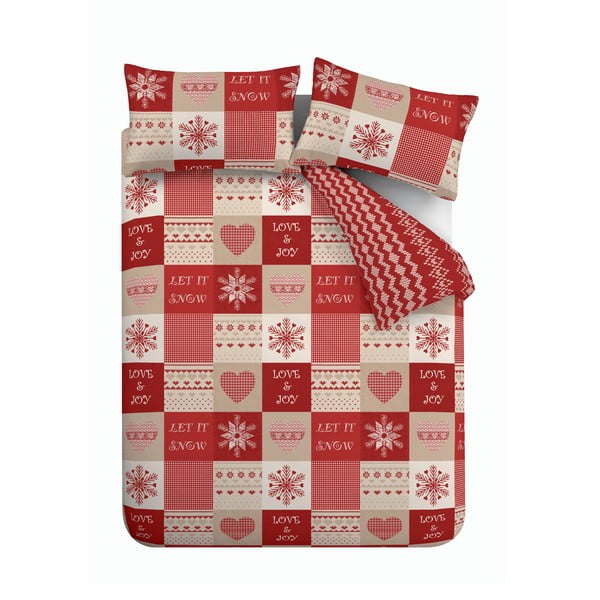 Jõuluvoodipesu Let It Snow, 135 x 200 cm Let it Snow - Catherine Lansfield-image-4