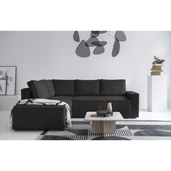 Must velvetist diivanvoodi  Brave Dave - Miuform-image-1