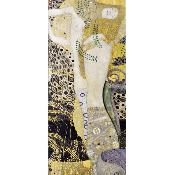 Maal - reproduktsioon 30x70 cm Water Hoses, Gustav Klimt - Fedkolor