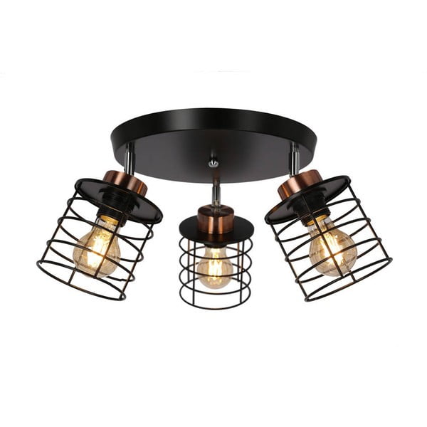 Must metallist laevalgusti Glob - Candellux Lighting-image-2