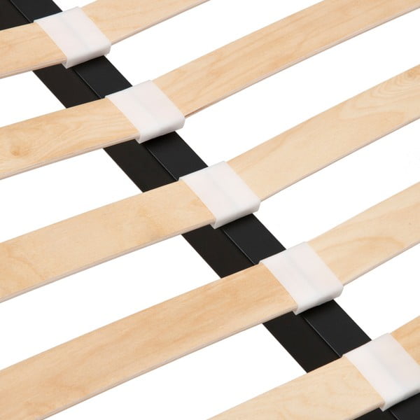 Šedá postel z bukového dřeva Vivonita Allon, 160 x 200 cm-image-1