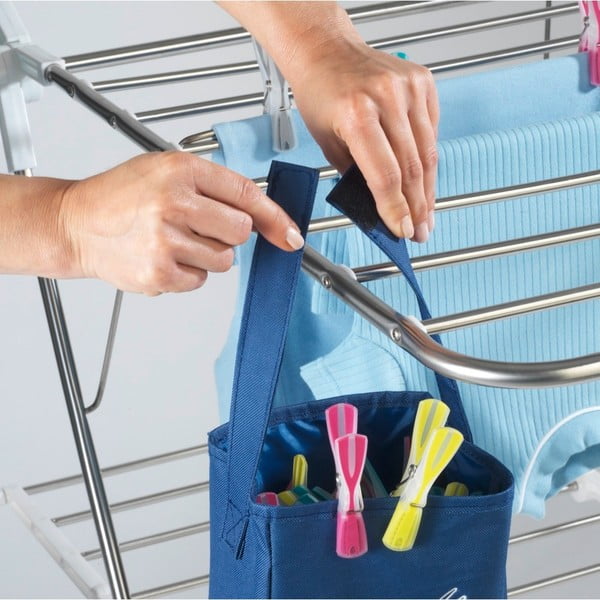 Sinine riidekorv riideklambrite jaoks Peg - Wenko-image-2