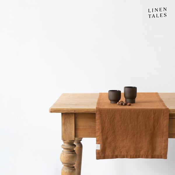 Linasest lauajooksja 40x200 cm - Linen Tales
