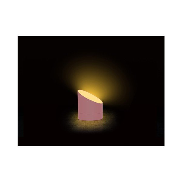 Roosa äratuskell LED Edge ekraaniga The Edge - Gingko-image-1