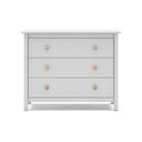 Valge madal lastekapp männipuidust 100x80 cm Max - Marckeric