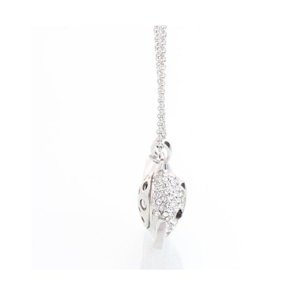 Náhrdelník se Swarovski Elements, šedé slůně-image-1