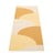 Ookerkollane sise/välisvaip 70x180 cm Hill Ochre Pale Yellow – Pappelina