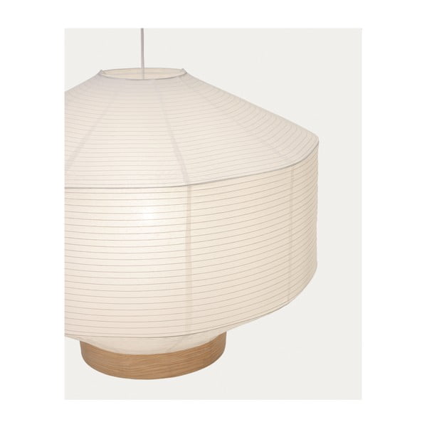 Valge lambivari ø 80 cm Hila - Kave Home-image-3