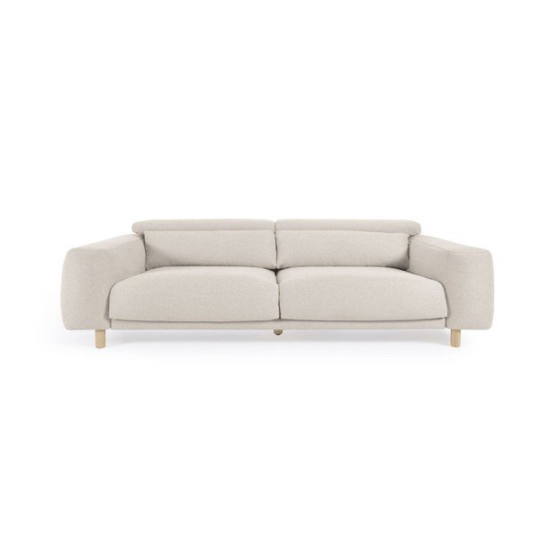 Kreemikas diivan 215 cm Singa - Kave Home-image-4