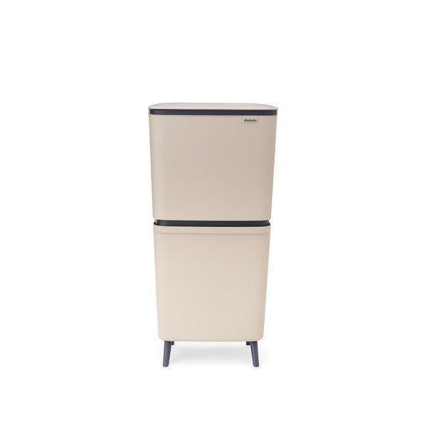 Helehall plastprügikast 20+25 l sorteeritud jäätmete jaoks SortUp Recycle Hi - Brabantia-image-4