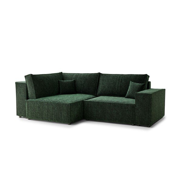 Tumeroheline šenilldiivanvoodi/panipaigaga nurgadiivan (vasak nurk/L-kujuline) Tonga - Maison de Rêve