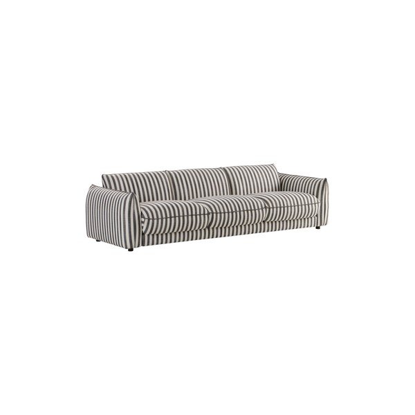 Mustvalge diivan 264 cm Molton - Jotex