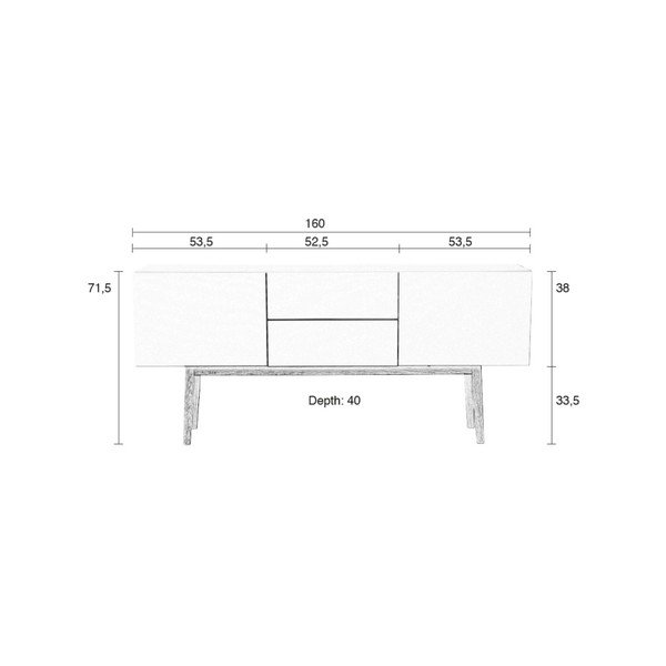 High On Wood topeltkapp High on Wood - Zuiver-image-1