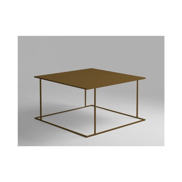 Kuldne kohvilaud Custom Form , 80 x 80 cm Walt - CustomForm-image-1
