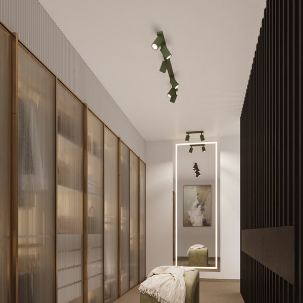 Roheline laevalgusti 6,5x30 cm Gleam - Sollux-image-3