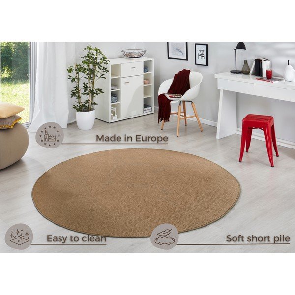 Pruun ümmargune vaip ø 133 cm Fancy – Hanse Home-image-4