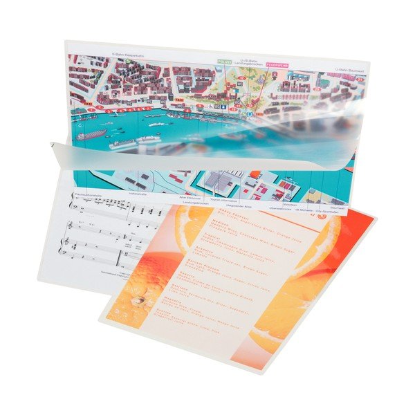 Komplekt 100 laminaatorhülssi, A4, 125 mikromeetrit - Leitz-image-1