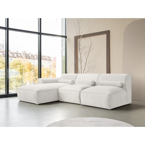 Valge nurgadiivan (vasak nurk) Flex Felix - Miuform-image-3